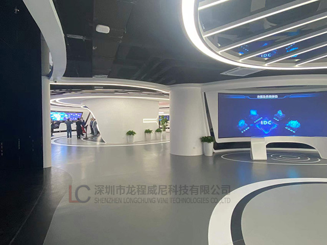 企業(yè)展廳多媒體展項